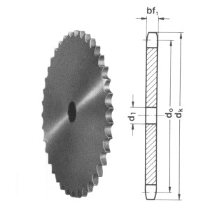 Simplex Platewheel 06B-1 DIN 8187