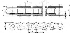 simplex roller chain