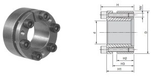 Locking assemblies series KLAA