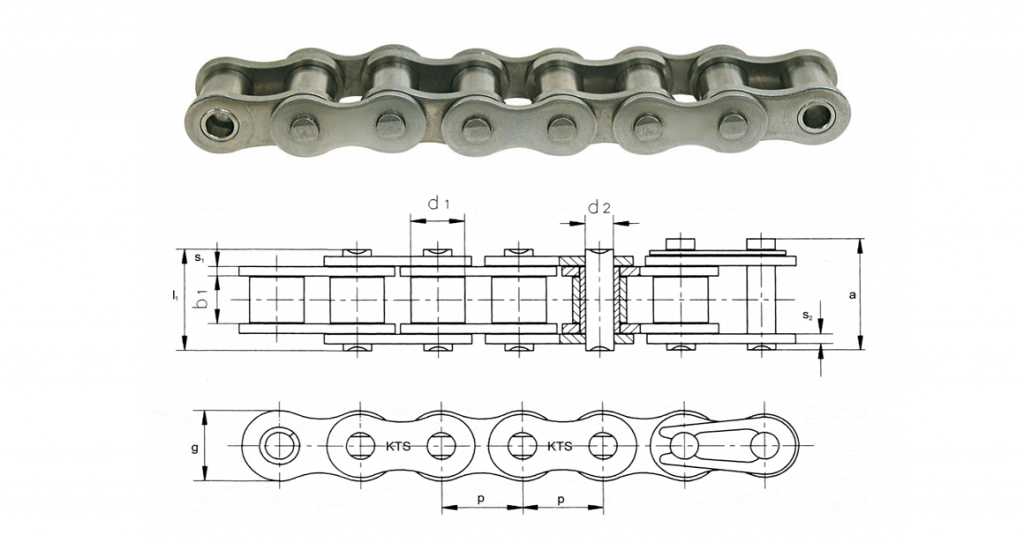 KTS Kettentechnik GmbH Roller Chains And Sprockets From Stock